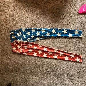 Red white and Blue Teekis